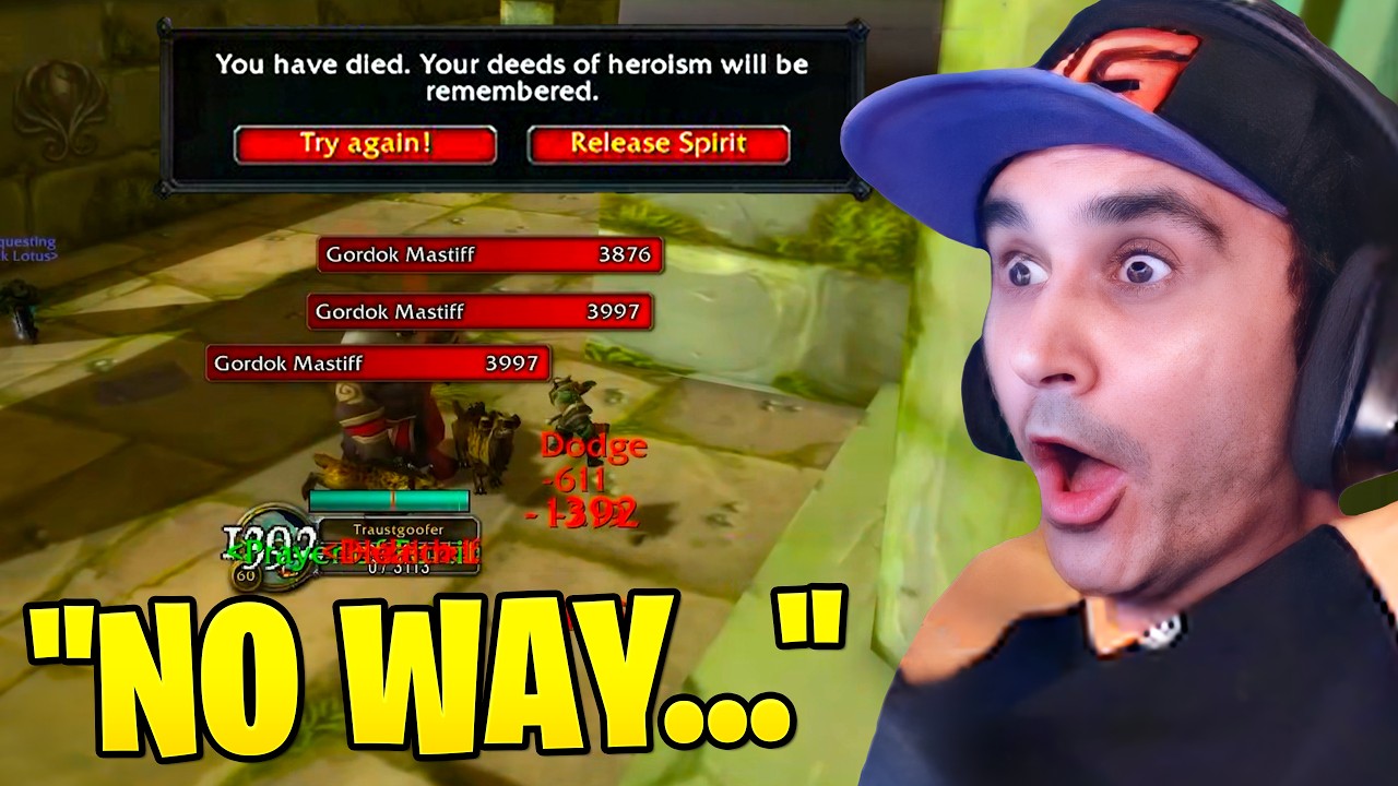 Summit1g реагирует на БЕЗУМНЫЕ моменты в Classic Hardcore | WoW