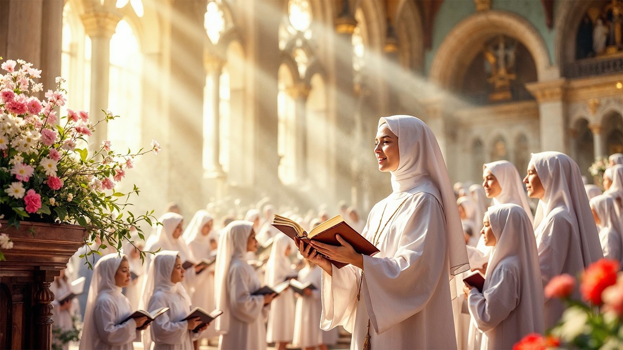 ⛪ Cathedral Echoes — Solemn Gregorian Chant