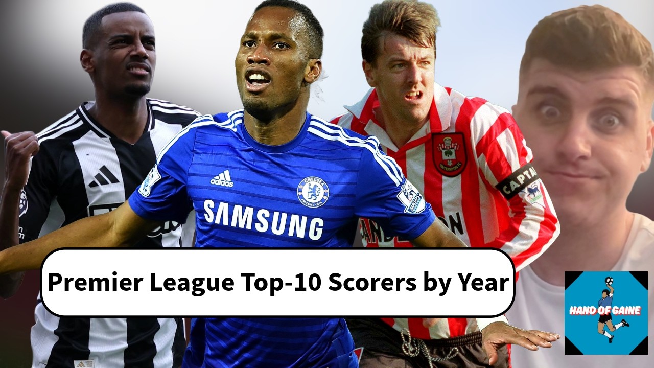 Can you name the Top 10 Scorers for Every Premier League Season?