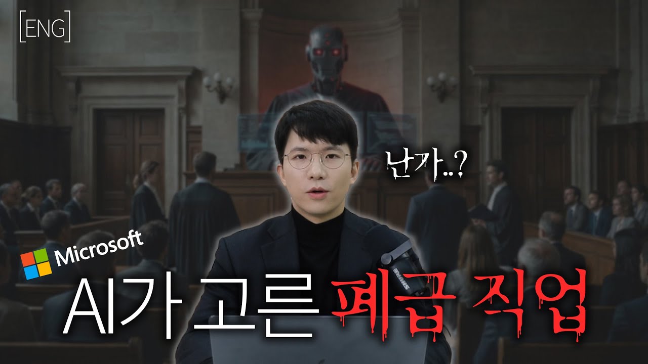전문직 시대는 진짜 끝났나? (MS 피셜 공식 AI 대체 직업 순위)