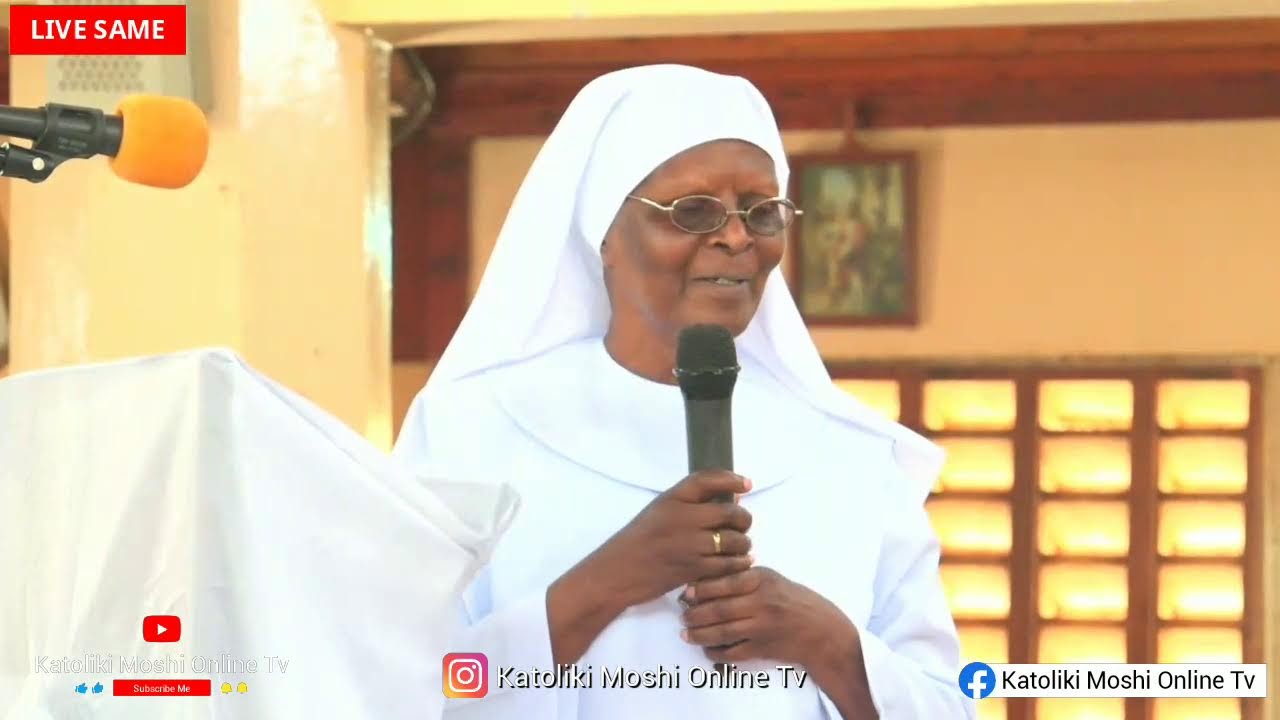 #LIVE ADHIMISHO LA MISA TAKATIFU YA NADHIRI ZA KWANZA SHIRIKA LA MASISTA WA WABENEDICTINI-SAME