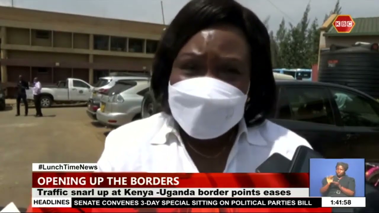 Traffic snarl up at Kenya-Uganda border points eases