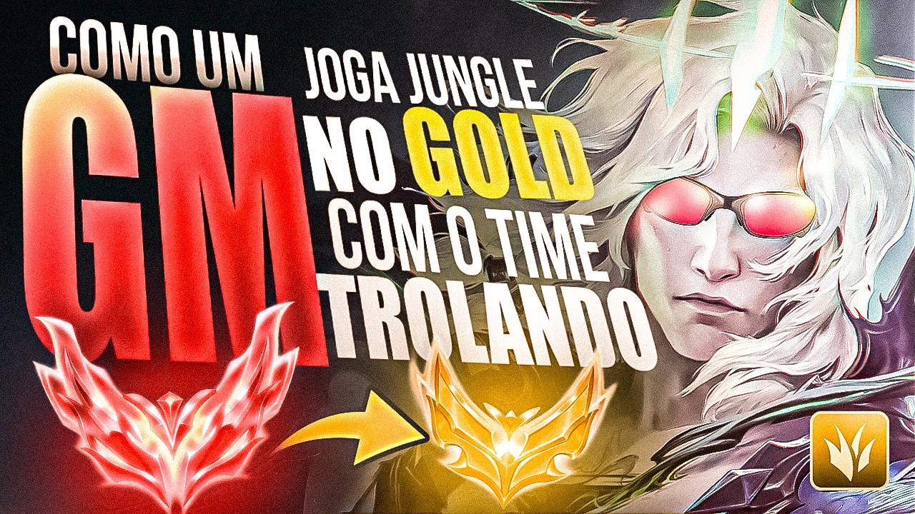 Gameplay explicativa de como carregar Jungle no low elo