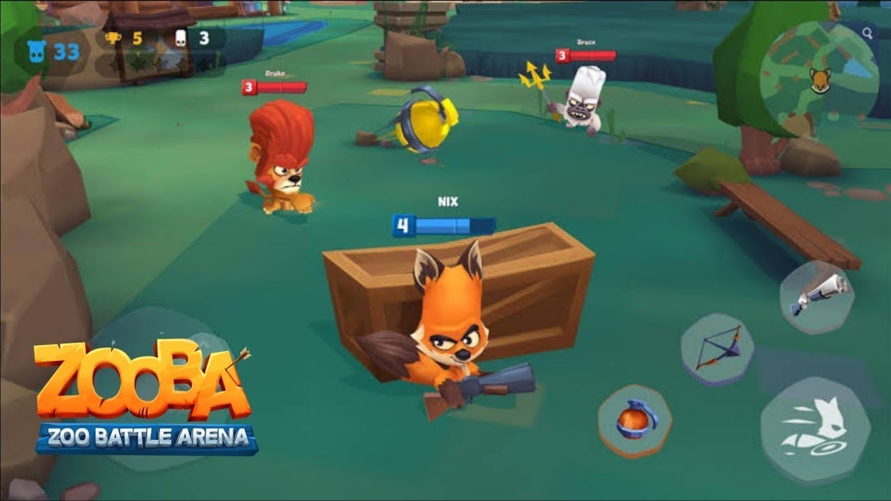 Играем в Zooba! Начинаем с нуля