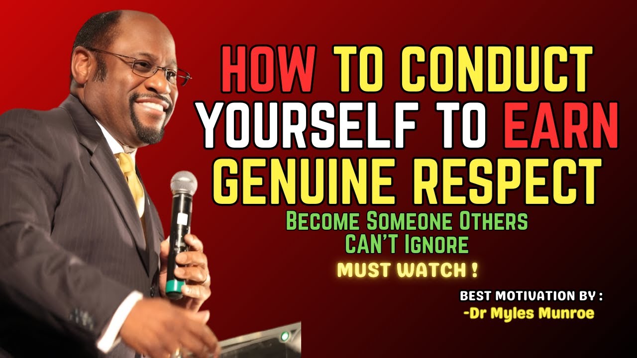 Dr MYLES Reveals: How to Earn Respect Without Saying a Word | The Truth Nobody Tells You