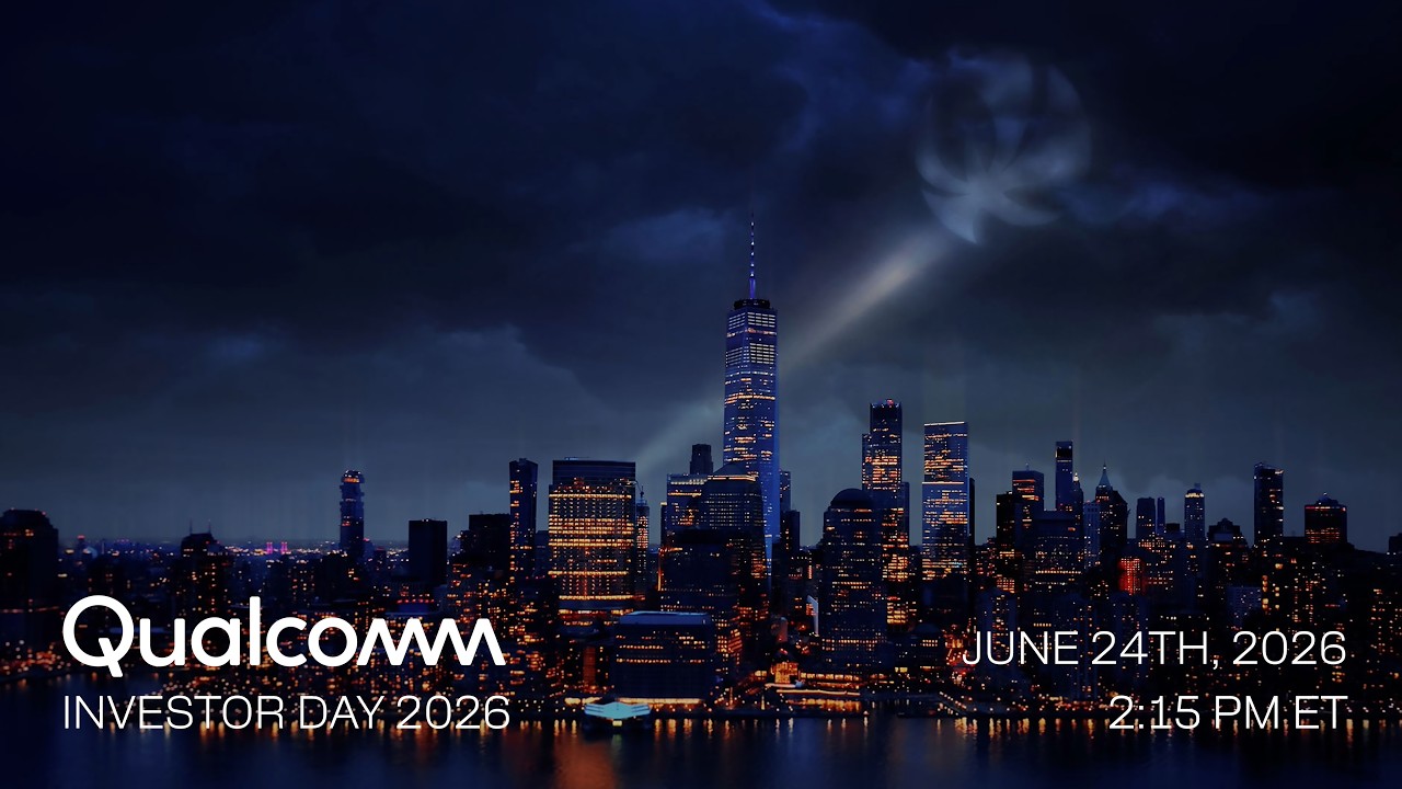 Livestream: Qualcomm Investor Day 2026