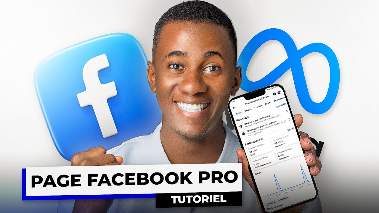Comment Creer Une Page Facebook Professionnelle Avec Son Telephone(Methode Facile)
