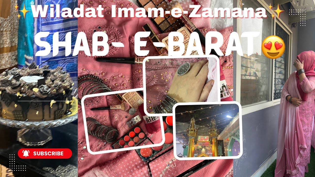 Jashn-e- Wiladat-e-Imam Mehdi (a.s.)| Shab-e-Barat 2026 vibes ✨ #Vlog #hyderabad #Lifewithrehnuma  