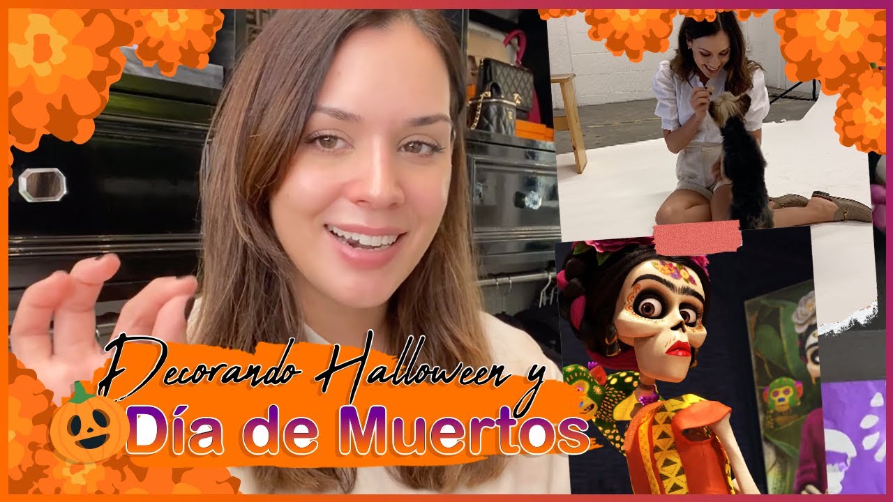 MI DECORACIÓN DE DÍA DE HALLOWEEN Y MUERTOS | VALERIA BARONI