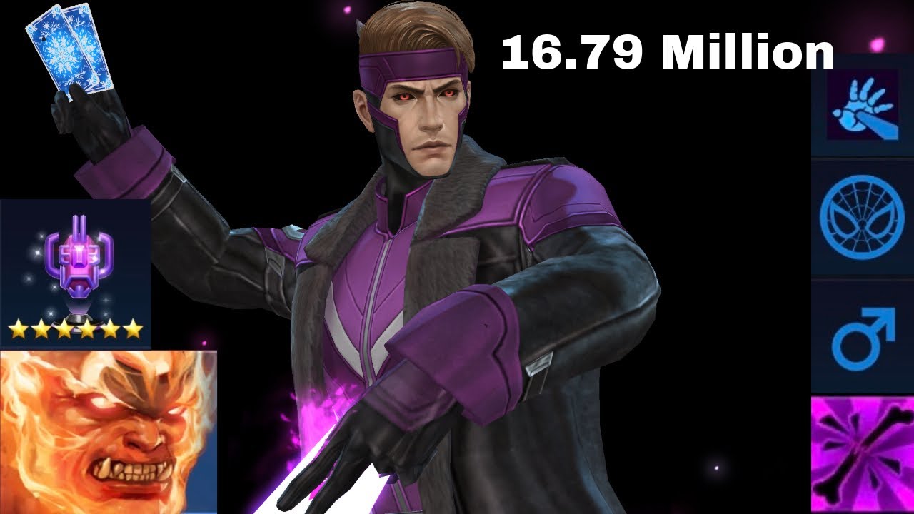 Gambit 16.79 Million (Mighty Rage) | Blast Hero Male ABL Fracture - Marvel Future Fight