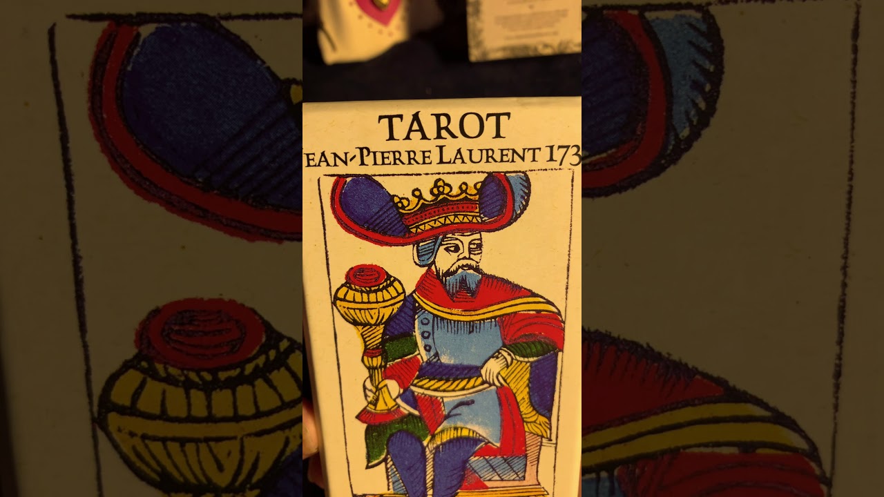 Tarot Jea-Pierre Laurent 1735