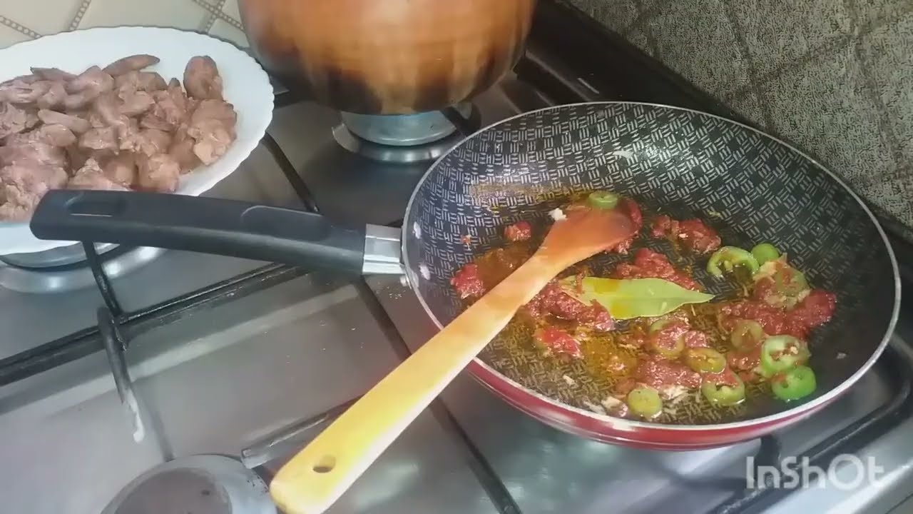 وصفة كبدة مشرملة تقتل بالبنة🤤تقولي كبدة غنمي