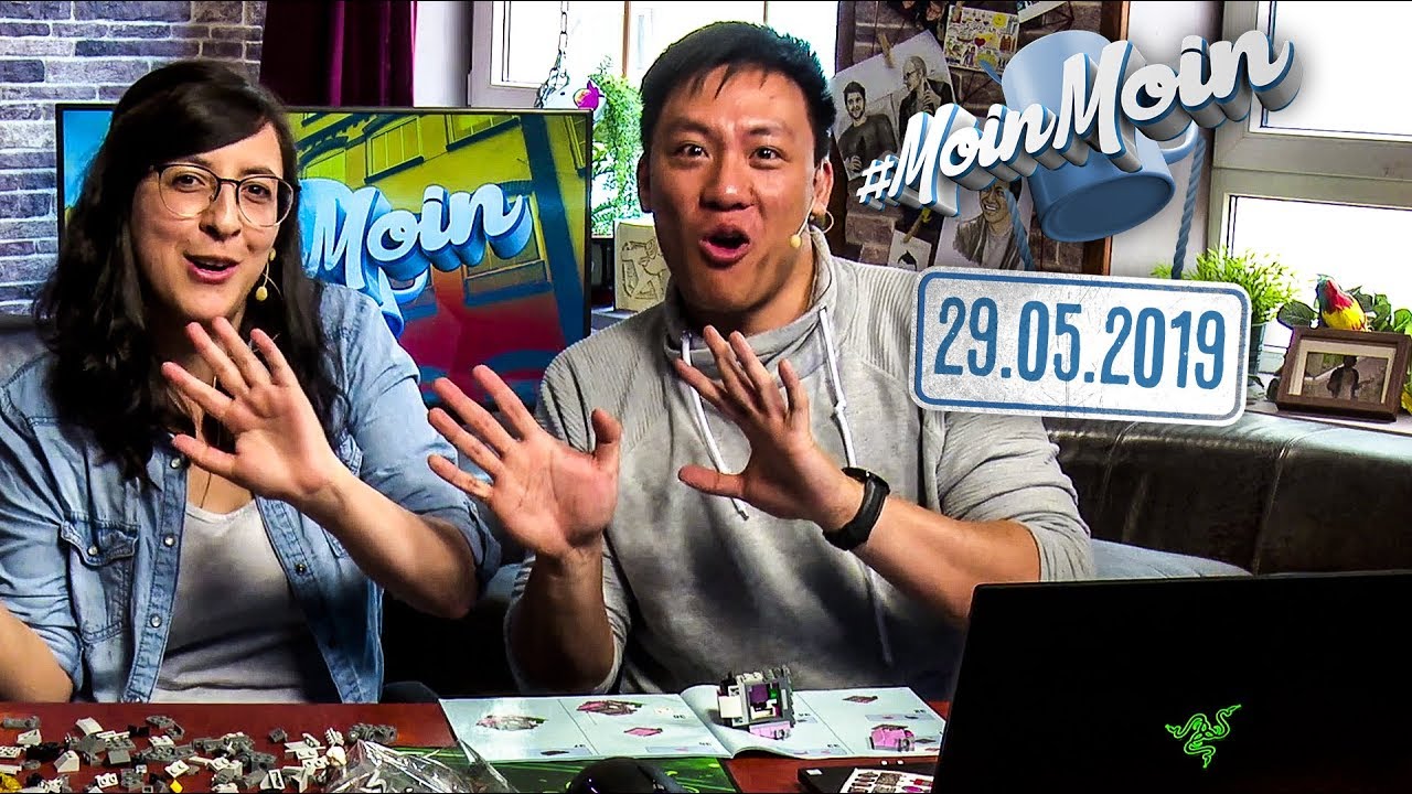 Wir bauen unsere Overwatch Lego Sets | MoinMoin mit Kiara und Viet