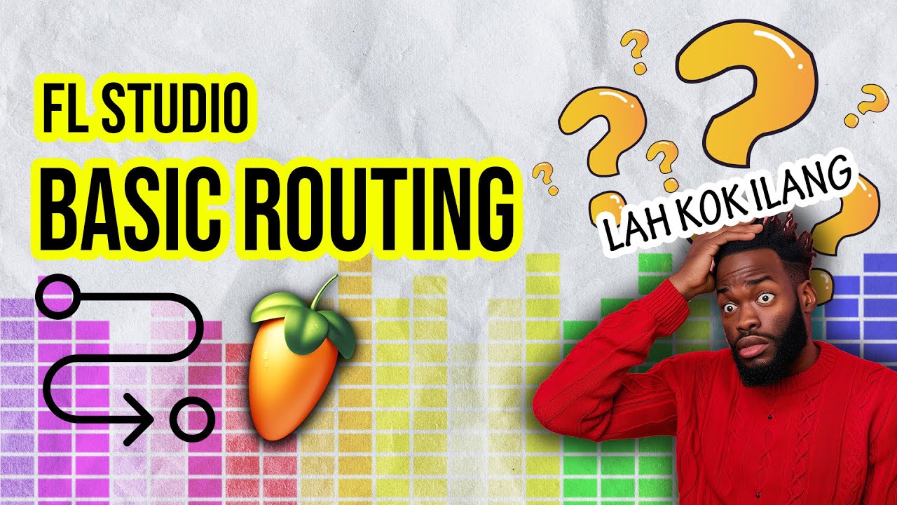 Dasar-dasar Routing di FL Studio - Shortcut Routing, Post Fader dan Pre Fader