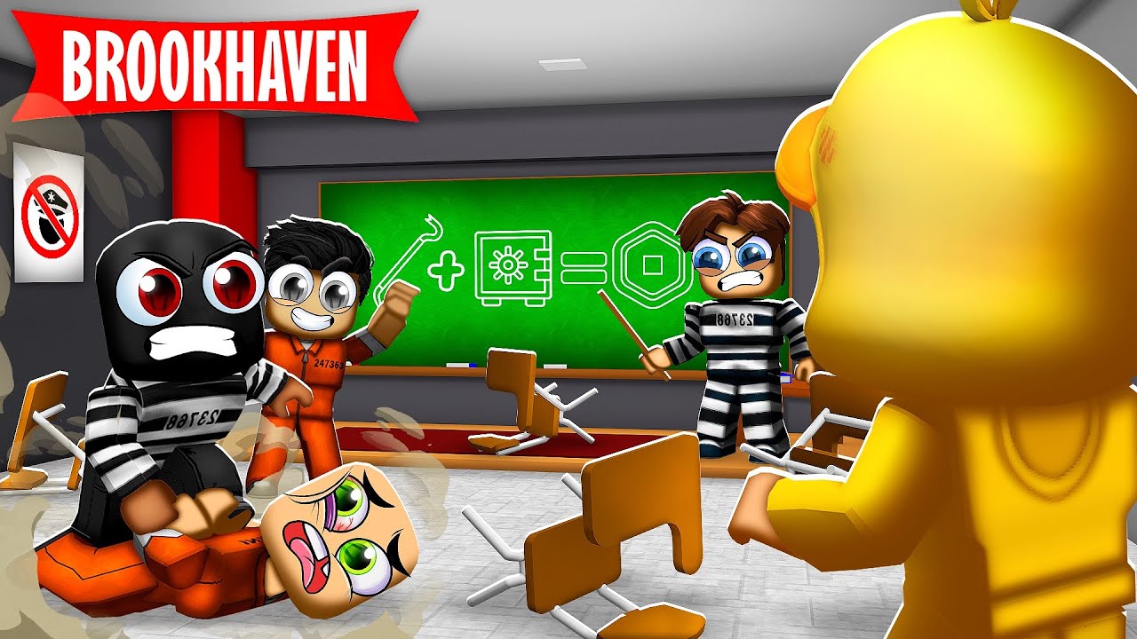 Ik Vond Een SCHOOL Voor CRIMINELEN In Brookhaven! (Roblox)