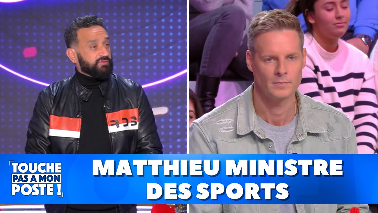 Matthieu Delormeau, ministre des sports dans Face à Baba !