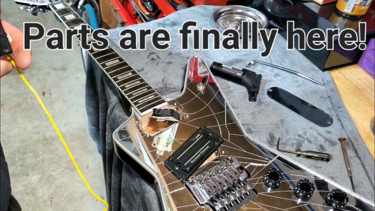 Cracked Mirror Guitar Update #2 SHIP THINGS WHEN YOU SELL THEM!