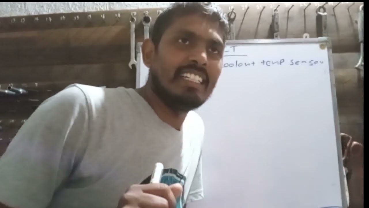 ECT sensor explained sinhala.black smoke,overheat,rough idle