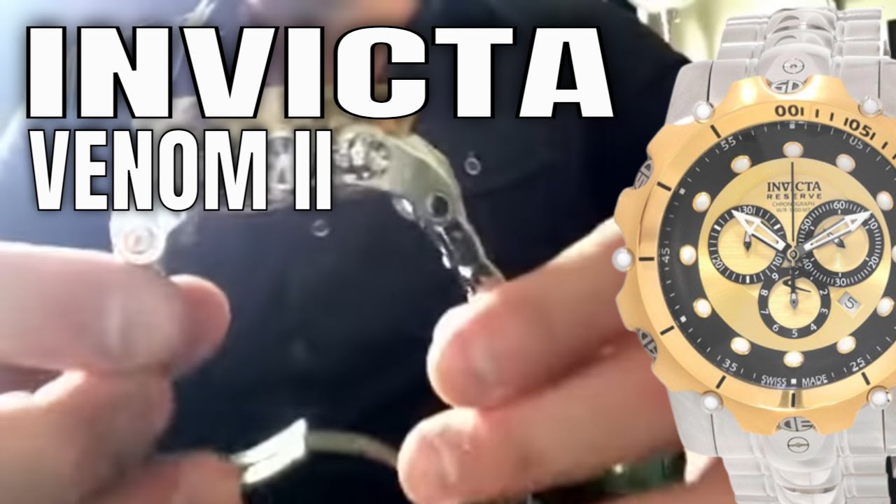 Invicta Watches Review | Invicta Venom Watch In Depth Review