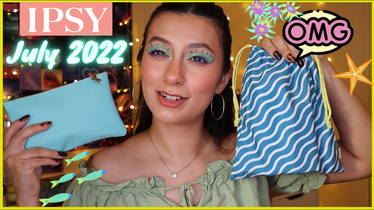IPSY JULY 2022 GLAM BAG & GLAM BAG PLUS PR UNBOXING | I&rsquo;M REALLY IMPRESSED AND HAPPY 🥲🥰❤️