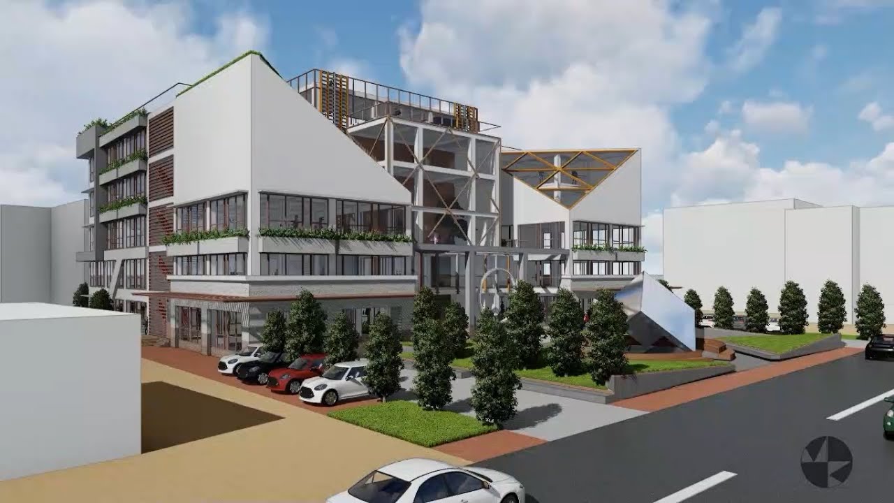 Architectural 3D Animation of a Financial Institution | Lumion 11