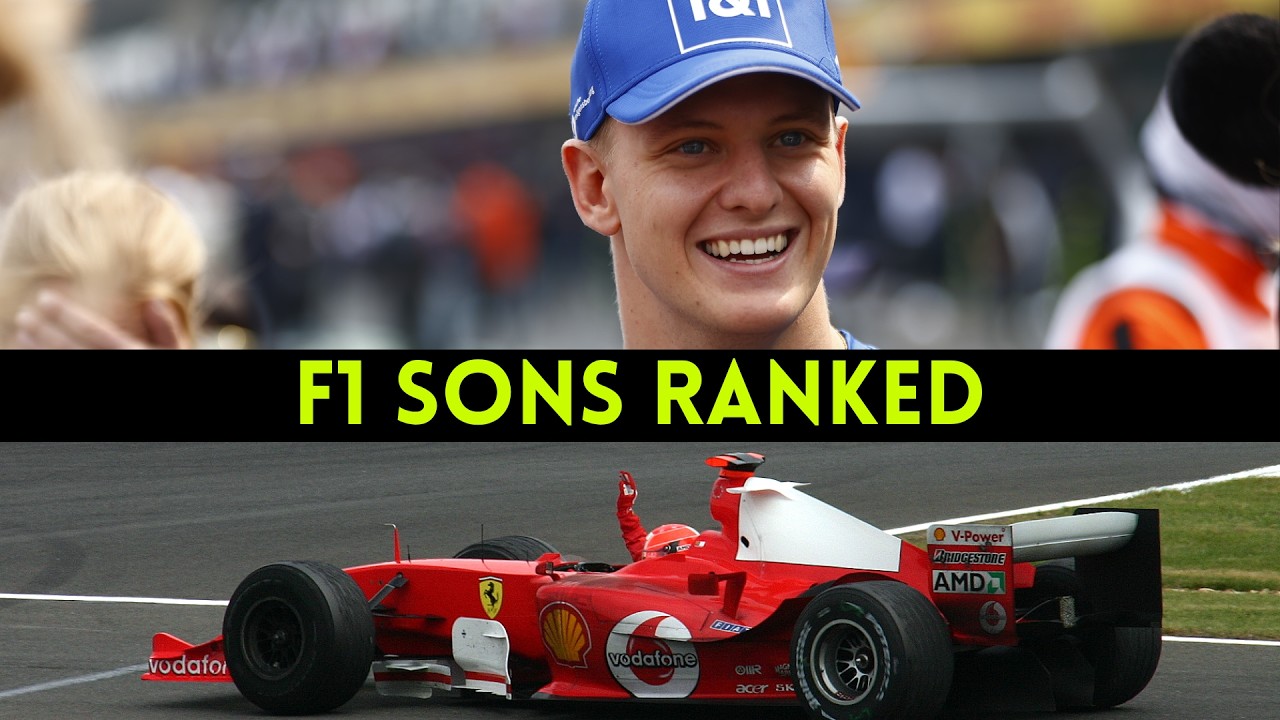 Ranking Every Single F1 Son