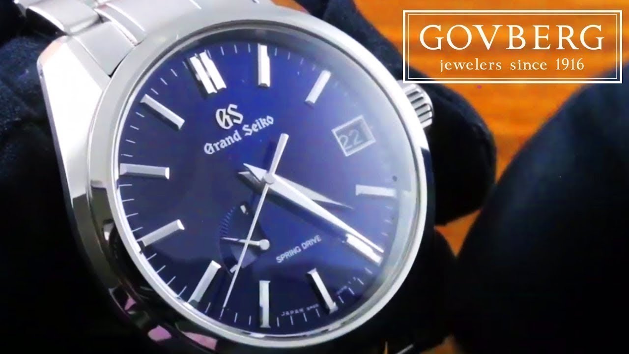Руководство по функциям и уходу за автоматическими часами Grand Seiko Spring Drive (SBGA375)