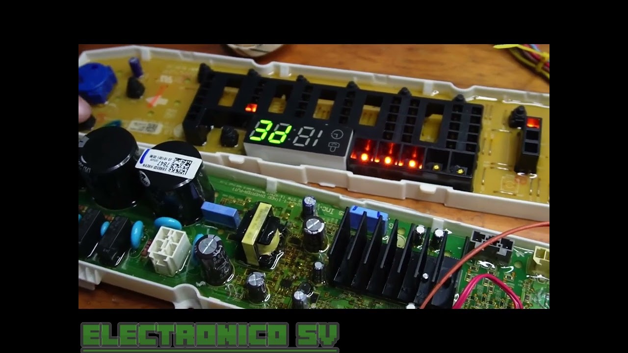 1° Error PE en lavadora LG inverter.