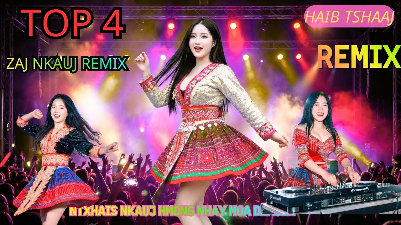 TOP 4 Zaai Remix Kho Siab Zoo Noog Tshaaj Plawg Hottreeb Tiktok 2026 Nhảy Múa Dacen Haib Kawg