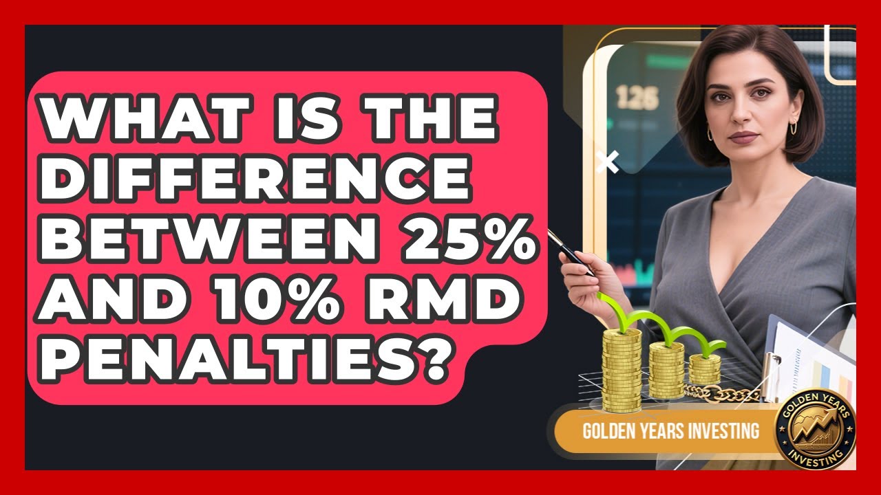 What Is The Difference Between 25% And 10% RMD Penalties? - Golden Years Investing