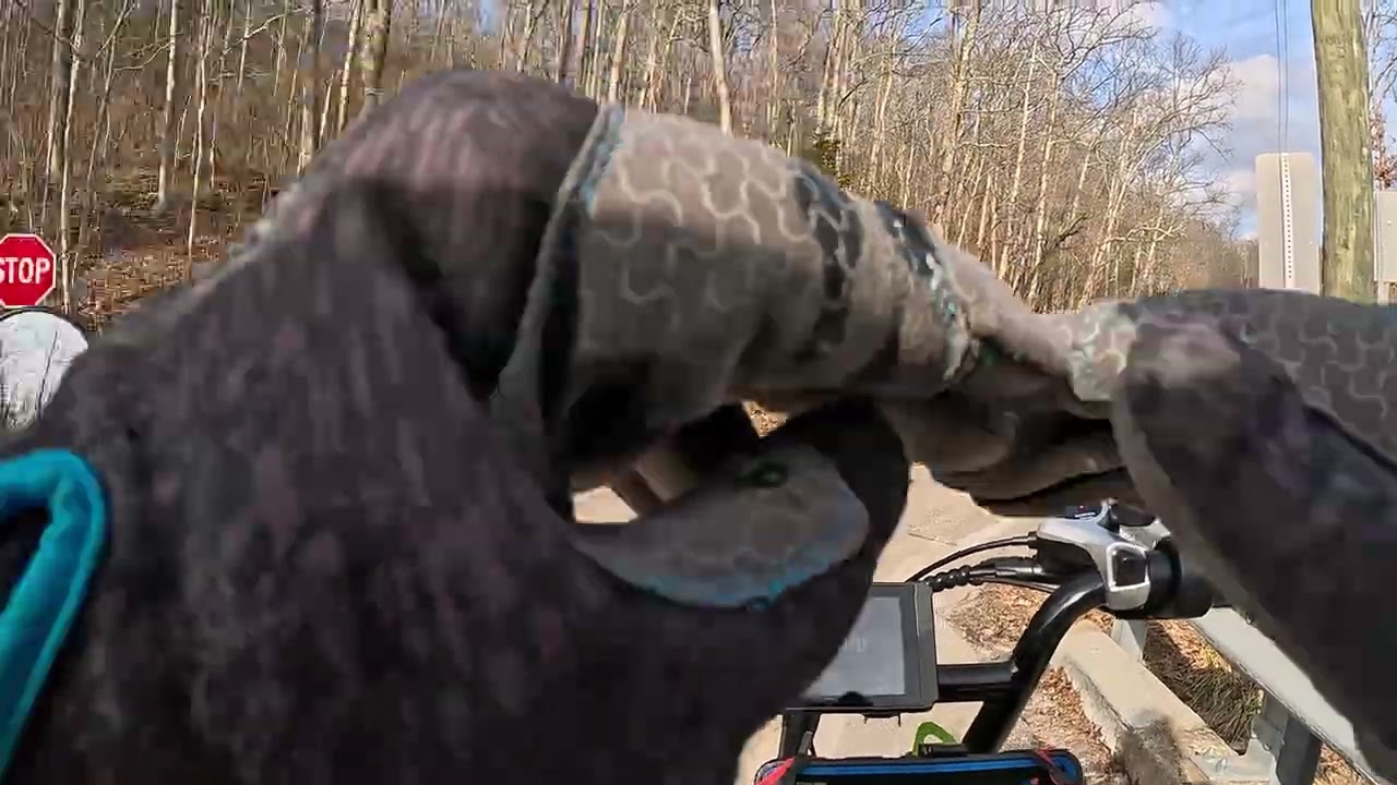 Warm day ride