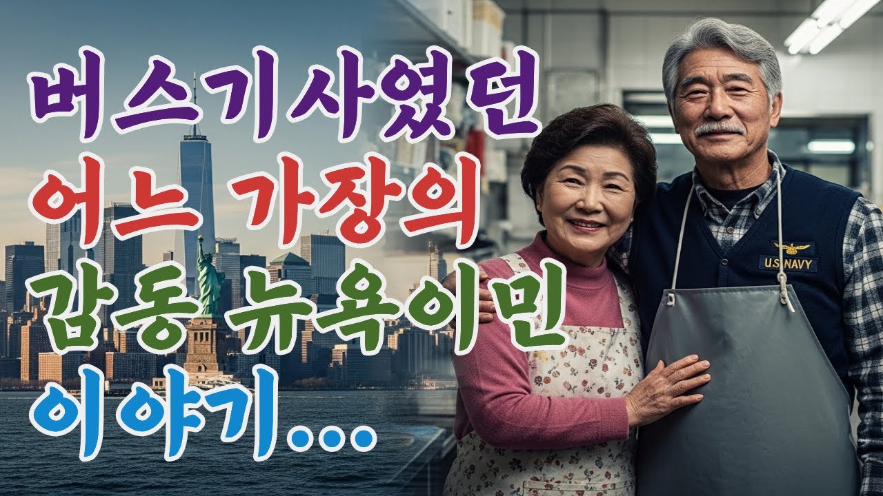 버스기사였던 가장의 감동 뉴욕이민 이야기