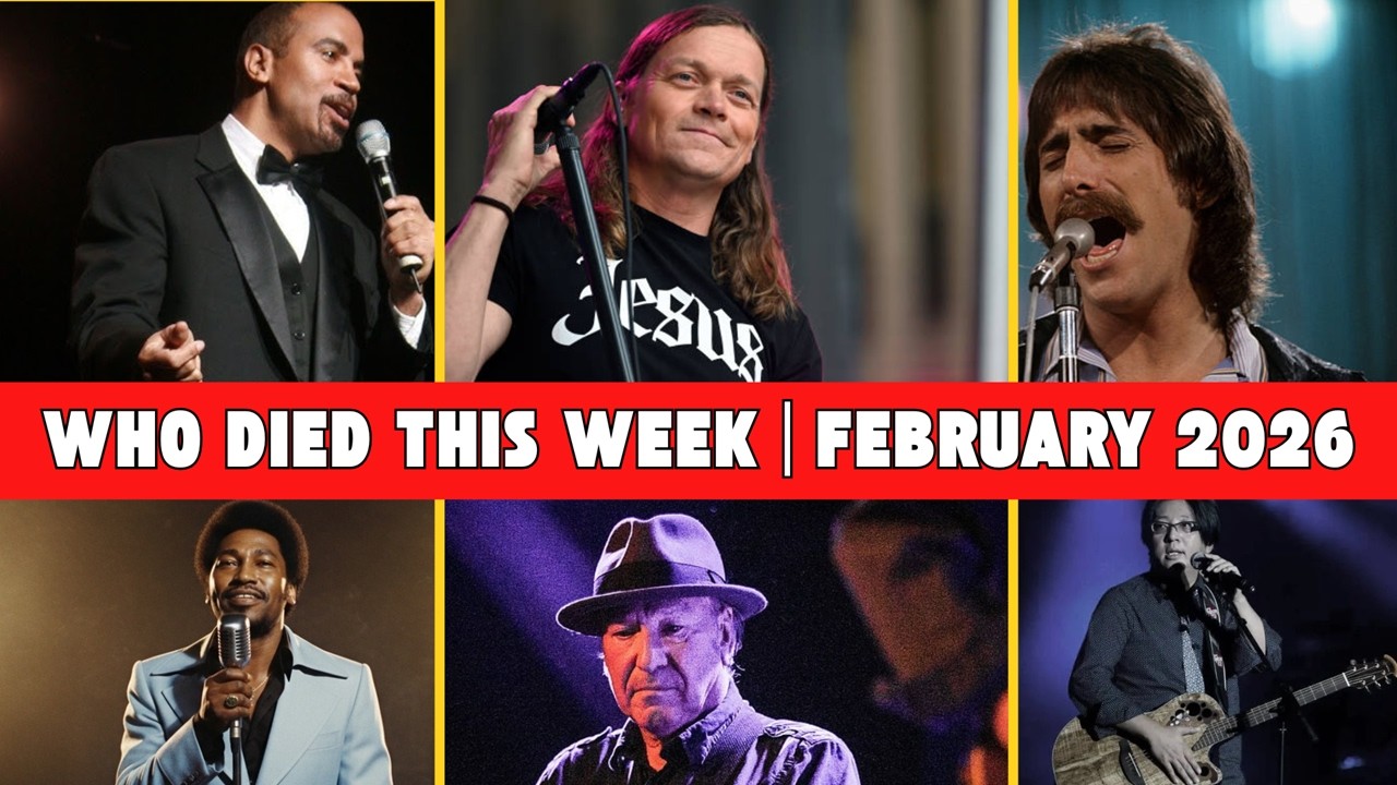 Famous Singers Who Died Last Week | 7 Music Legends We Lost This Month