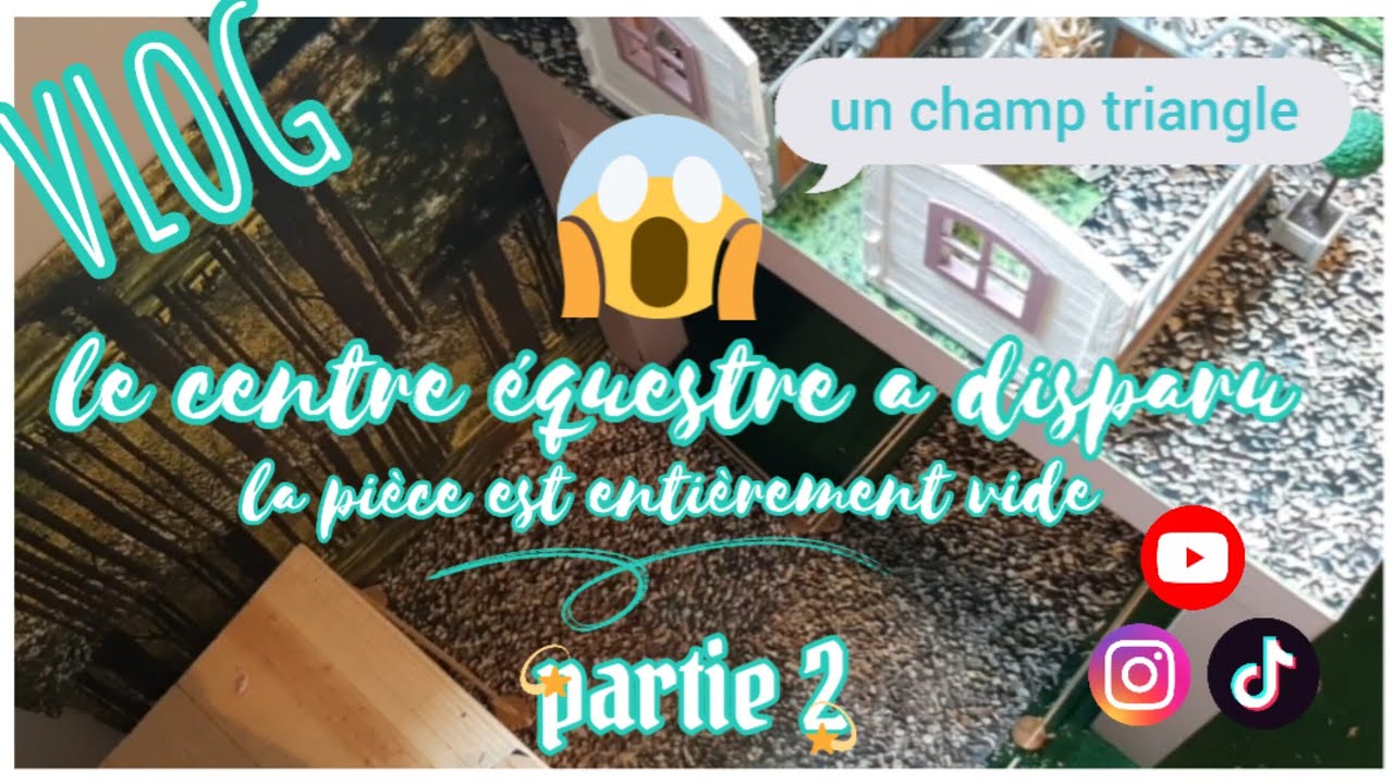 Vlog schleich  - on range nôtre club avec vous - partie 2