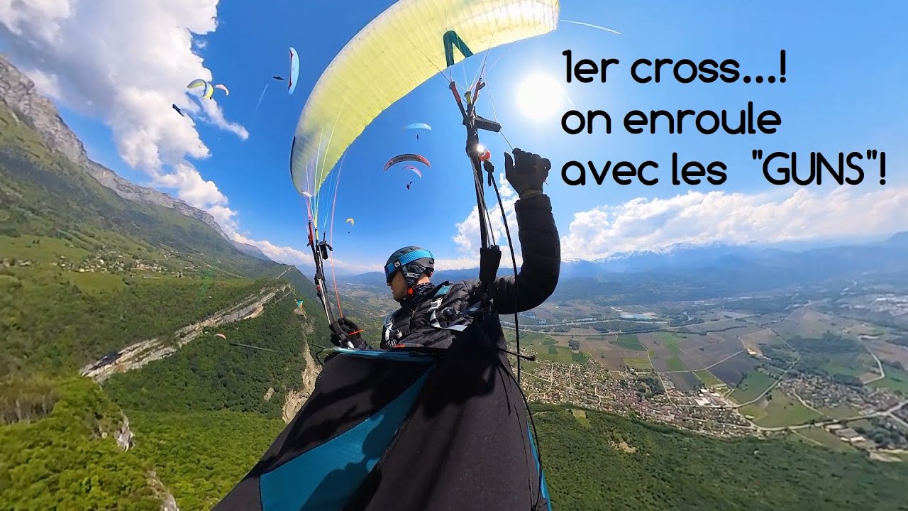 Vol 108/Parapente Saint Hilaire du Touvet/1er cross... pendant les championnats du monde 🤩