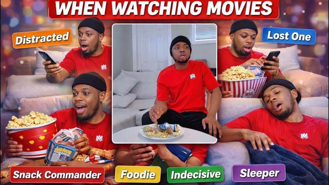 types of people who watch movies | which one are you 😂