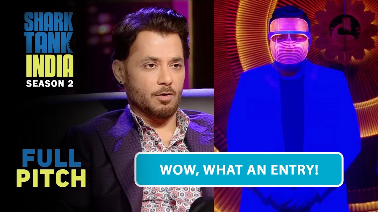 इन Pitchers ने 'LED Face Mask' पहनकर मारी धमाकेदार Entry |Shark Tank India Season 2 |Full Pitch