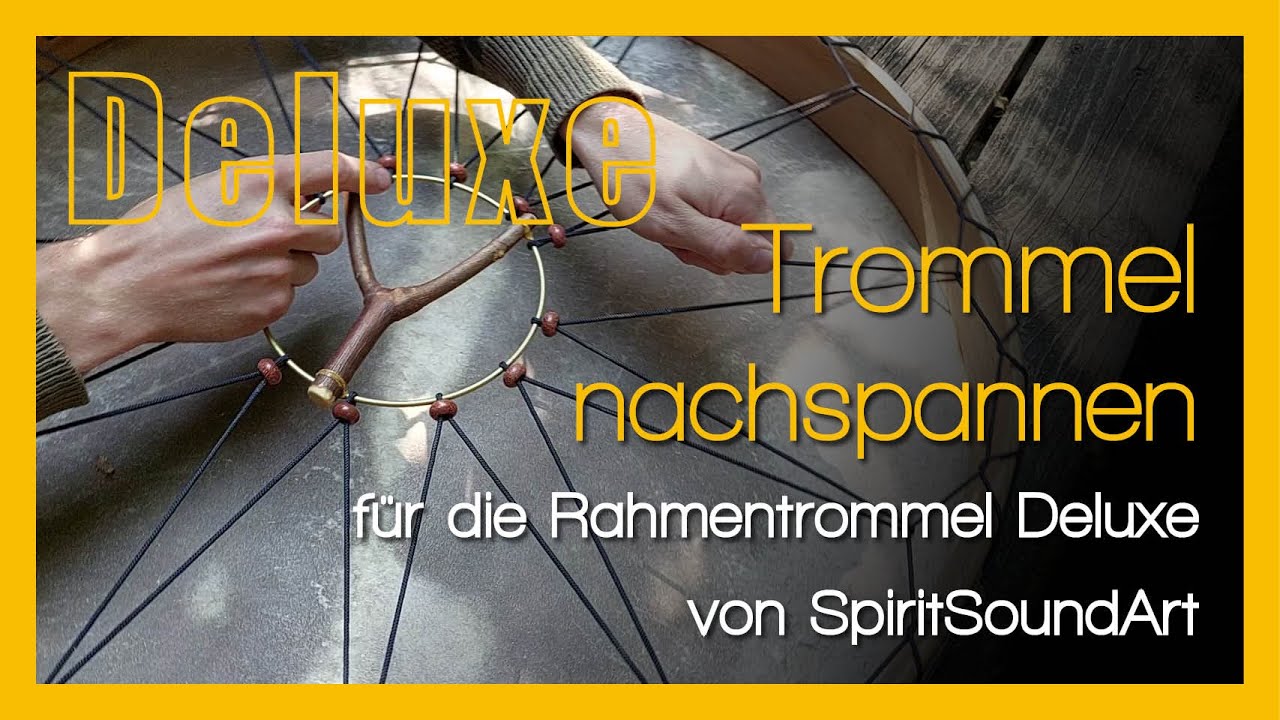 Deine Rahmentrommel nachspannen: Modell 