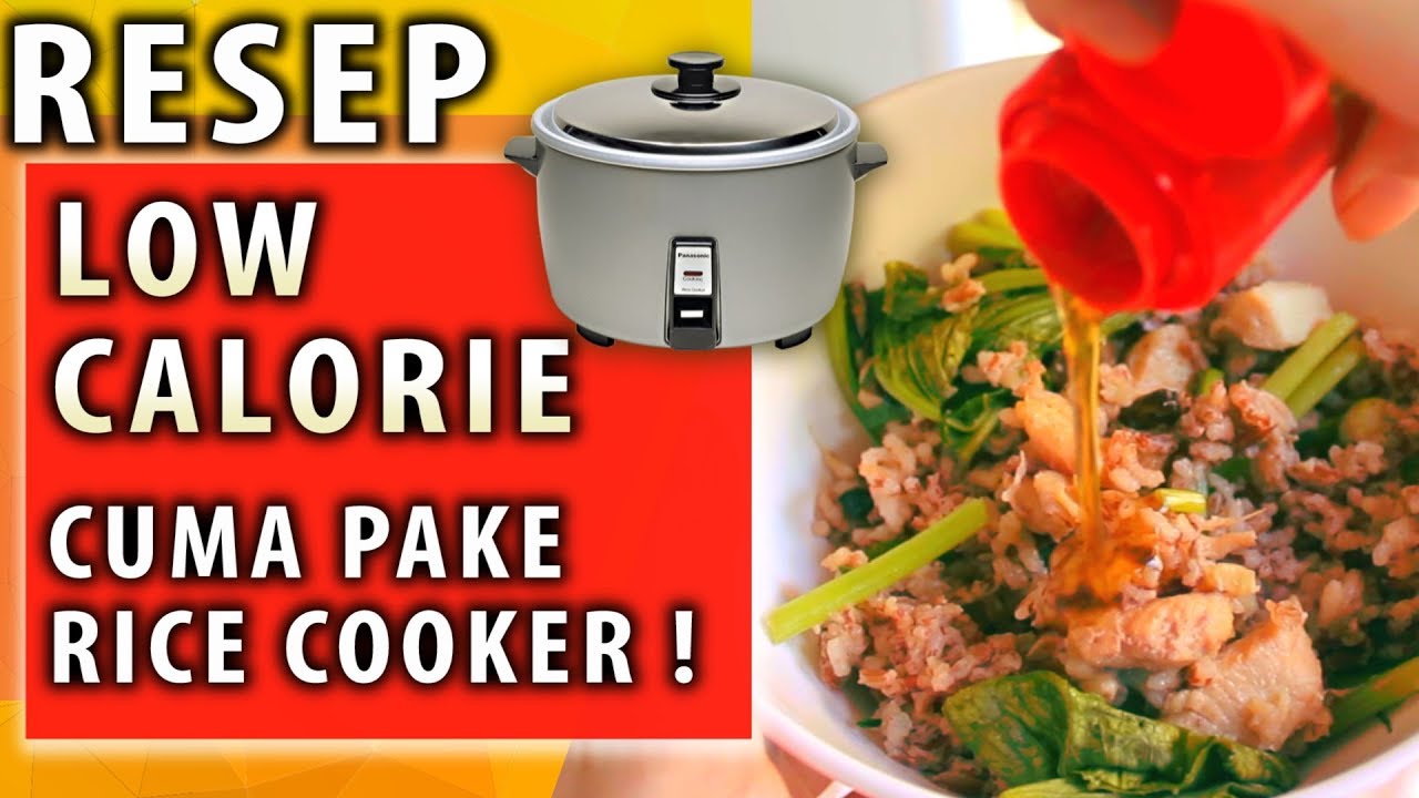 RESEP DIET - Nasi tim ayam jamur - RESEP RICE COOKER