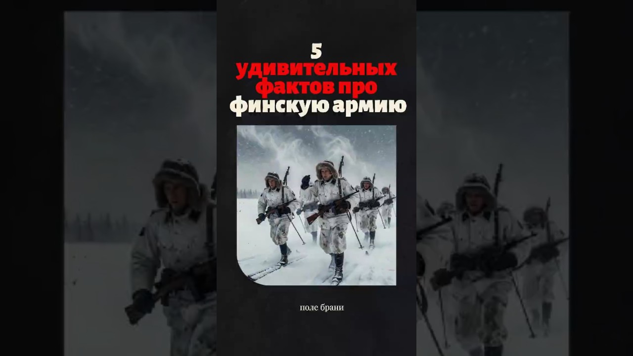 5 удивительных фактов про финскую армию  #история #втораямироваявойна
