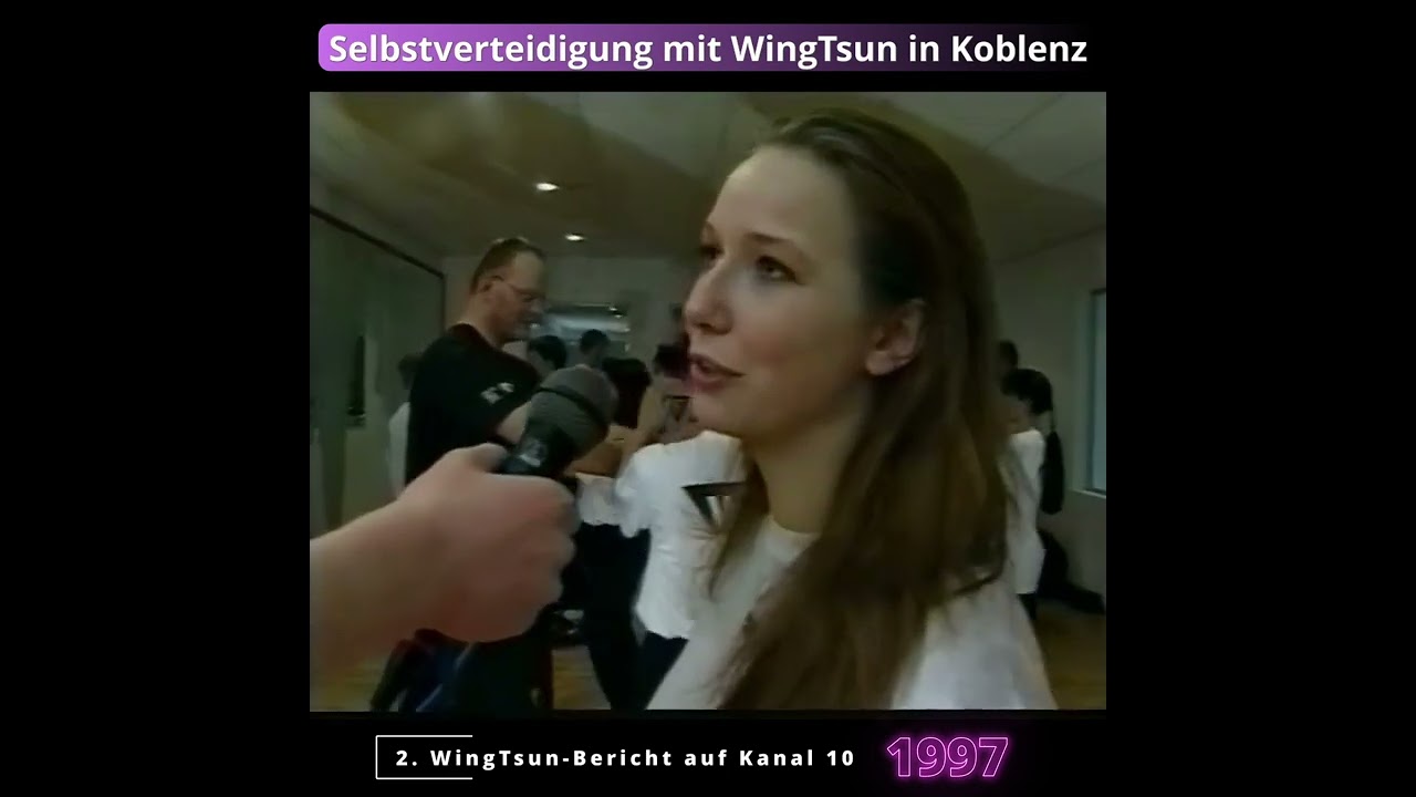 1997 TV-Bericht Kanal 10 über die WingTsun-Schule Koblenz