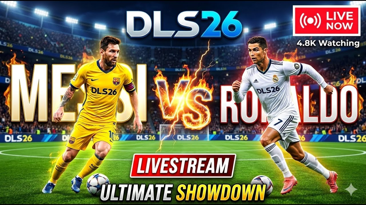 MESSI vs RONALDO: THE FINAL SHOWDOWN! 🐐 | DLS 26