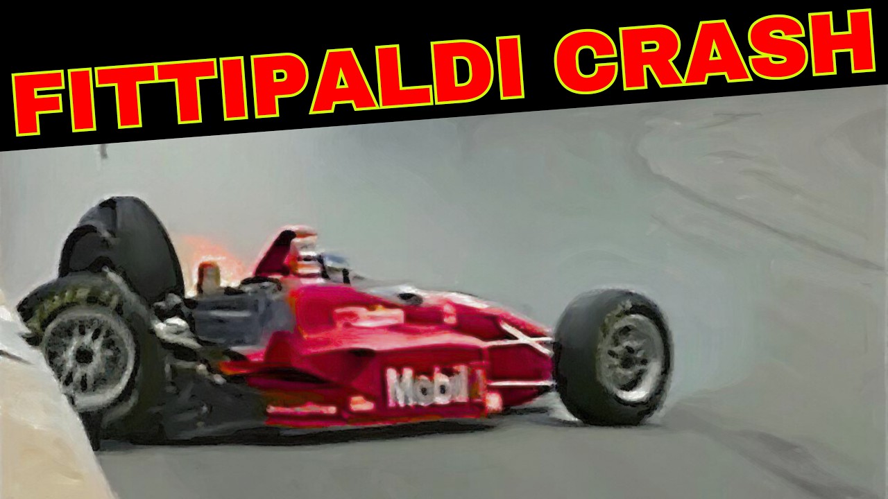 Emerson Fittipaldi's Career Ending Crash (1996 CART Michigan 500)
