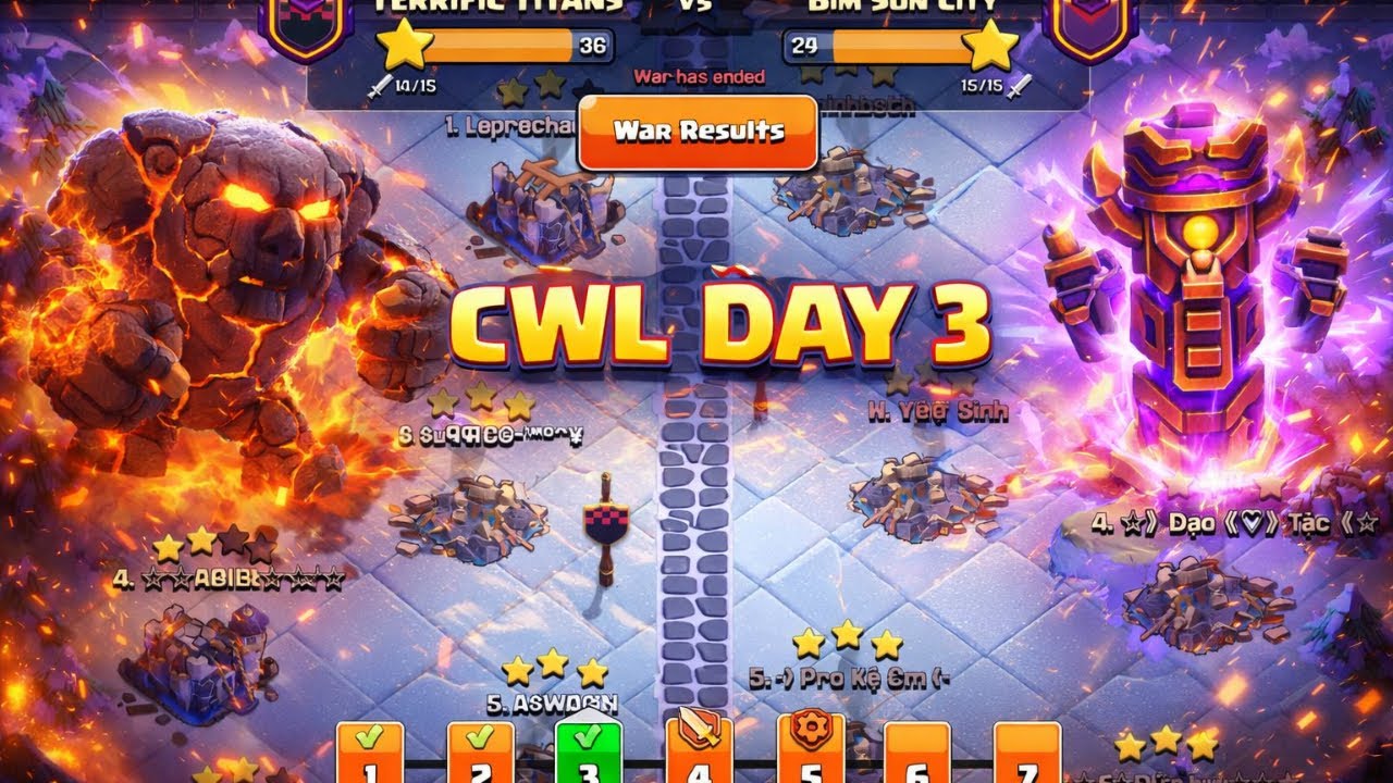 METEOR GOLEM + TOTEM SPELL GAME CHANGER IN CWL @ClashOfClans #gaming 