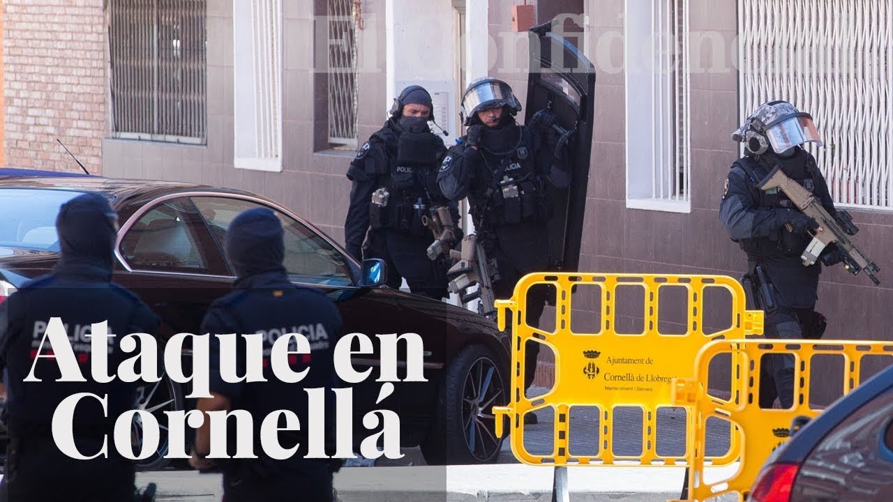 Los Mossos consideran el ataque en la comisaría de Cornellá como atentado terrorista
