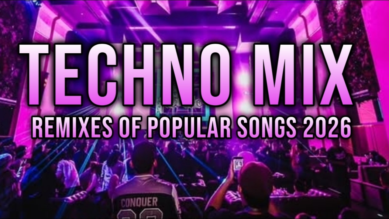TECHNO MIX 2026 💥 Remixes Of Popular Songs 💥 Only Techno Bangers #40 