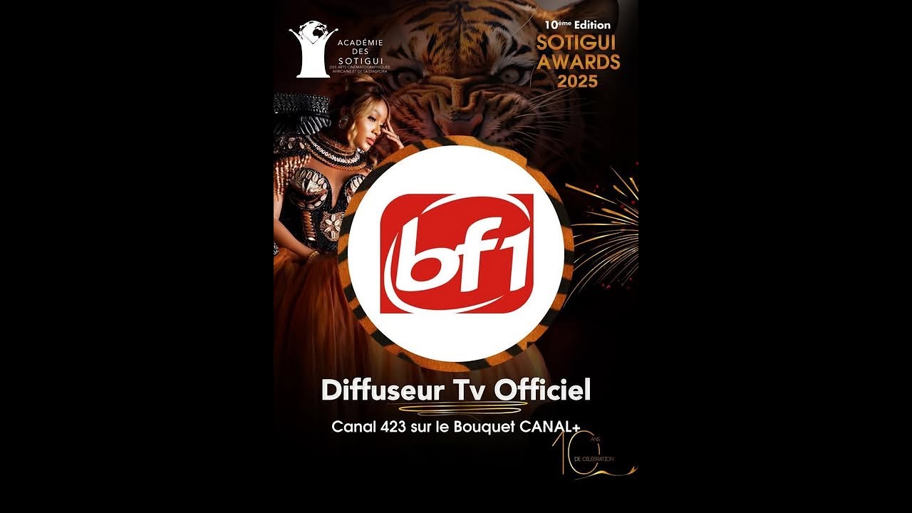 Direct | SOTIGUI Awards 2025 (10ans) : le Burkina célèbre les Talents du cinéma africain (Partie1)