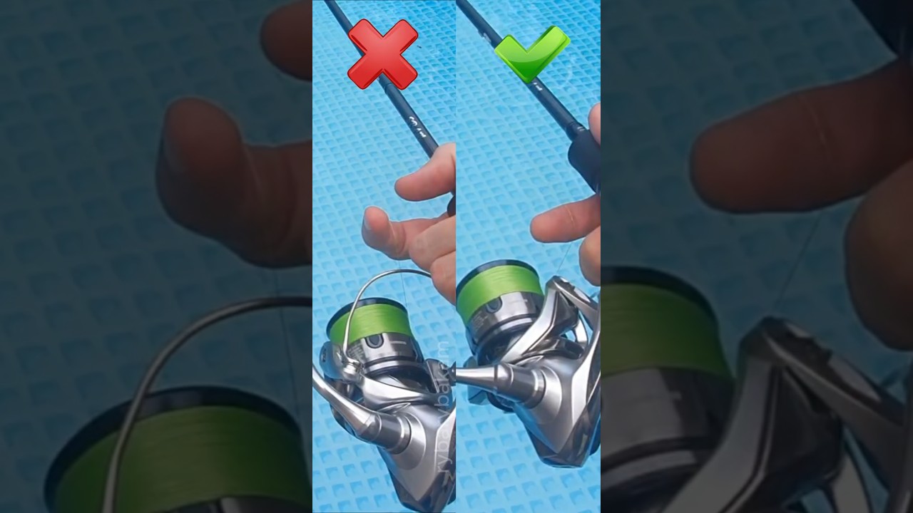 You're Opening Your Reel Bail WRONG! ❌ (Fix It Now) #shorts #fishing