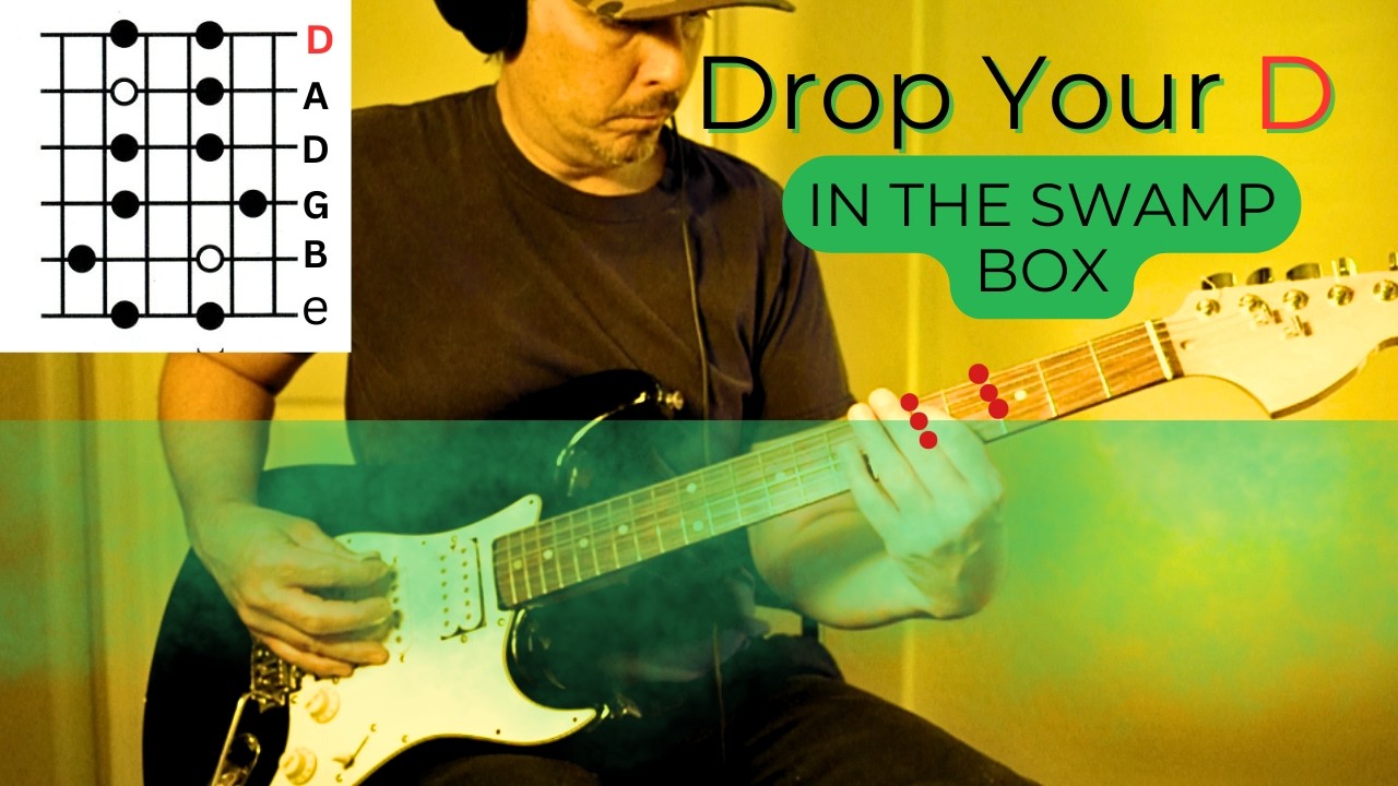 Super Easy Guitar Trick Using Drop D In The Swamp Box