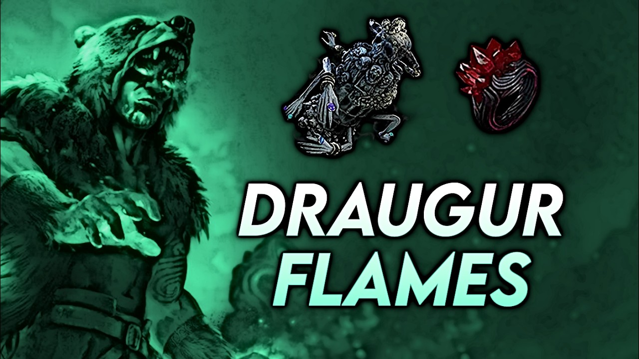 DRAUGURFLAMES Chieftain Concept ft. Will of Xoph Setup | Path of Exile: Curse of the Allflame